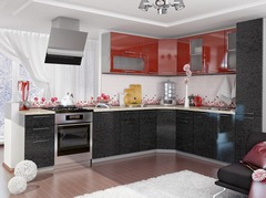 Угловые готовые кухонные гарнитуры в Кедровом